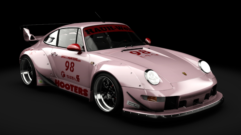 Porsche 911 993 RWB (1997), skin 2_98_hooters