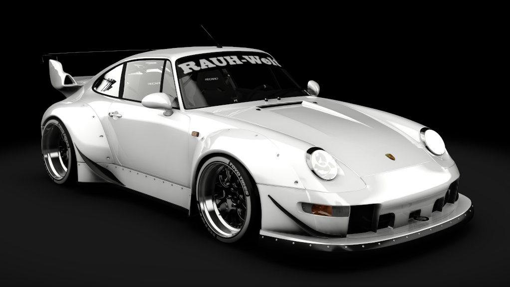Porsche 911 993 RWB (1997), skin 3_porsche_white_pearl