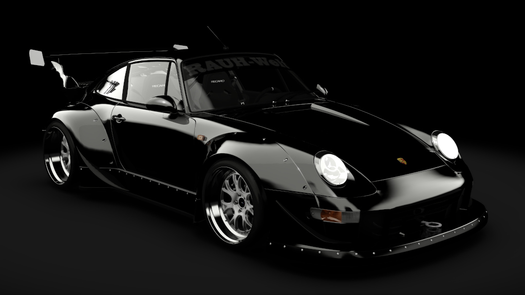 Porsche 911 993 RWB (1997), skin 4_ors_black