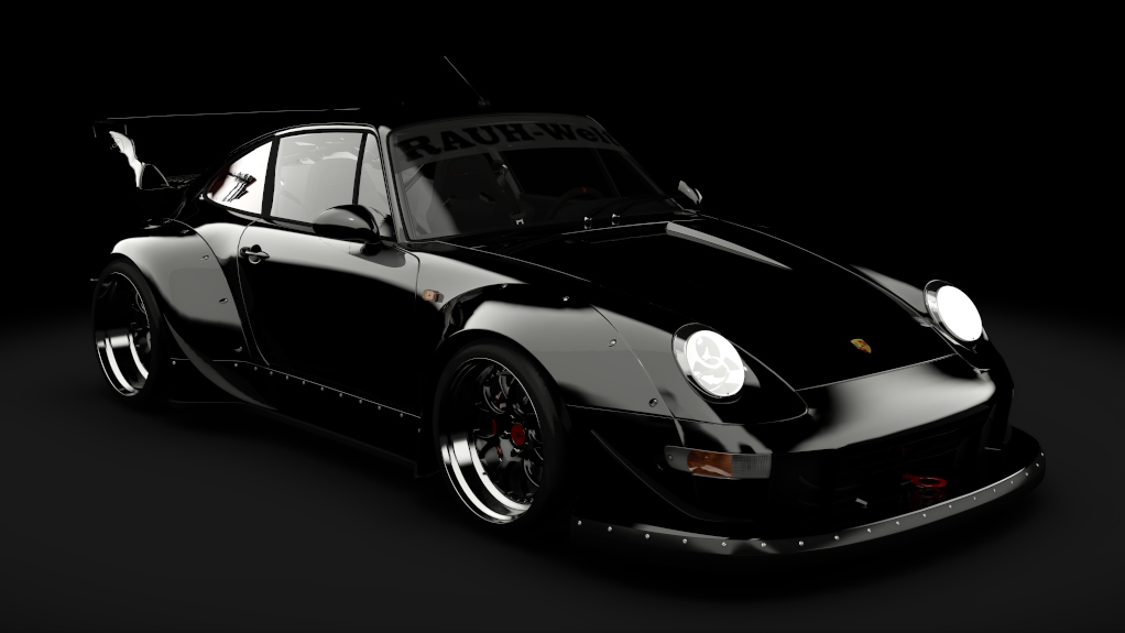 Porsche 911 993 RWB (1997), skin 7_blood_shadow