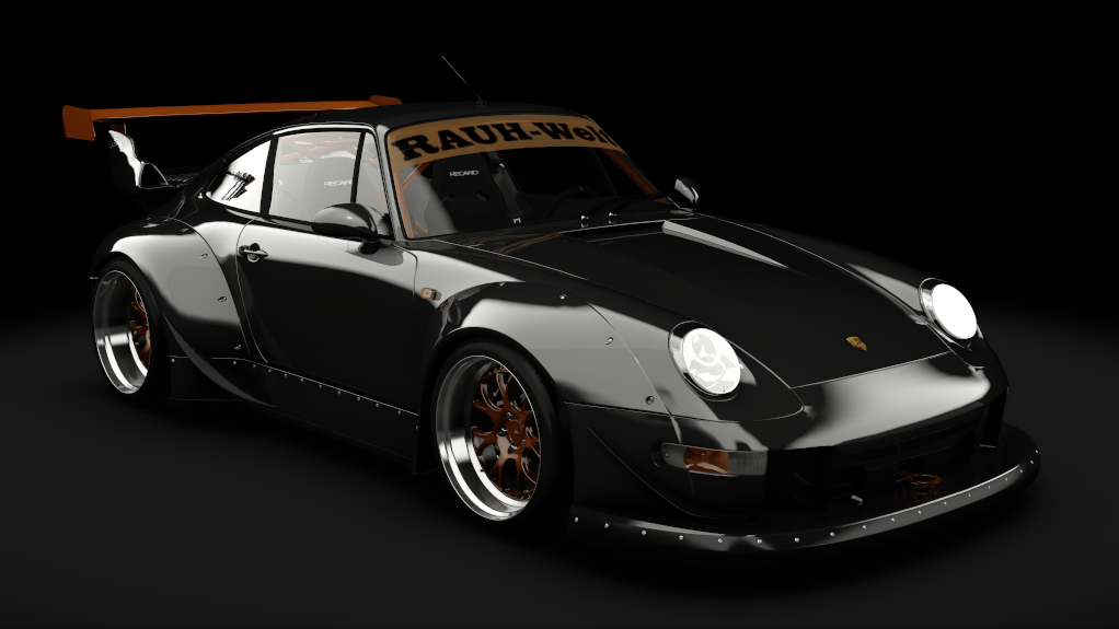 Porsche 911 993 RWB (1997), skin dark_grey