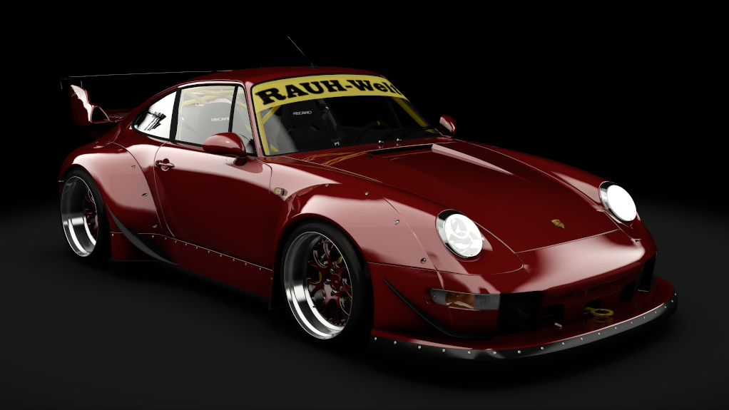 Porsche 911 993 RWB (1997), skin dark_red