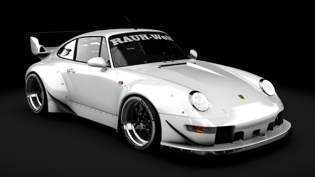 Porsche 911 993 RWB (1997) - Online Optimised, skin 3_porsche_white_pearl