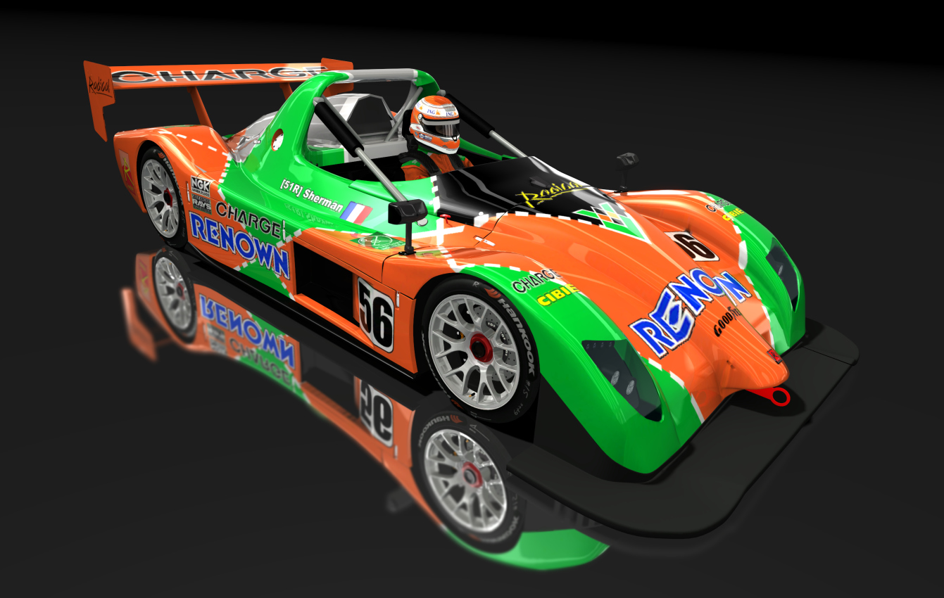 Radical SR3 LHD, skin 56_sherman