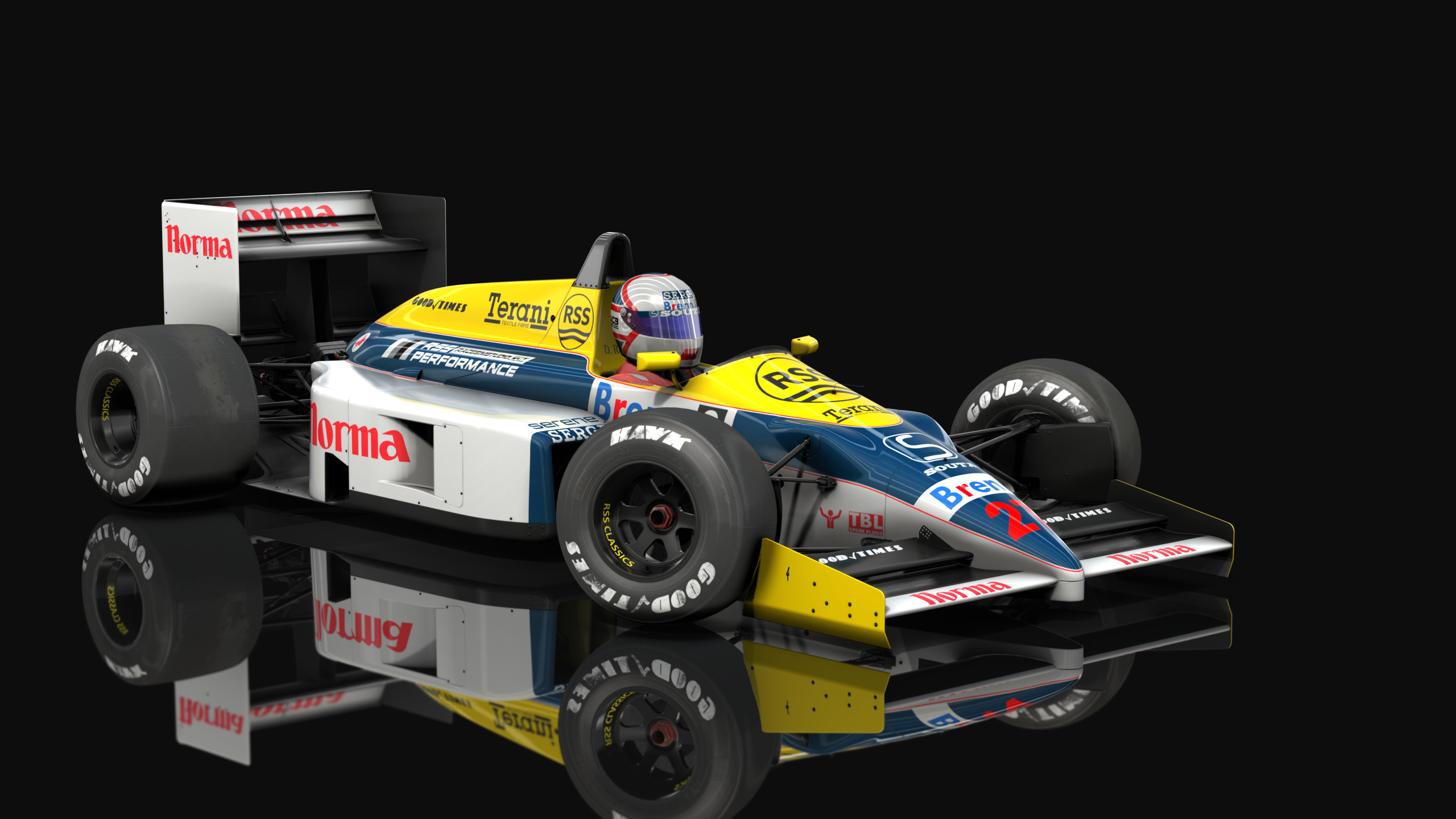 Formula RSS 1986 V6, skin 01_formula_yellow_21