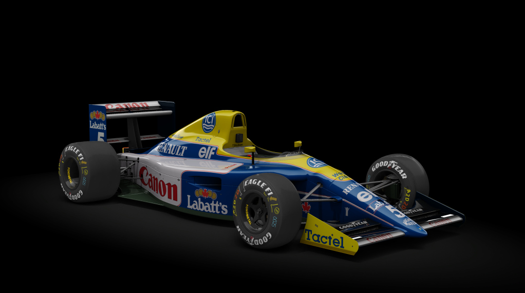 Formula RSS 1990 V12, skin 05_Williams_FW13B