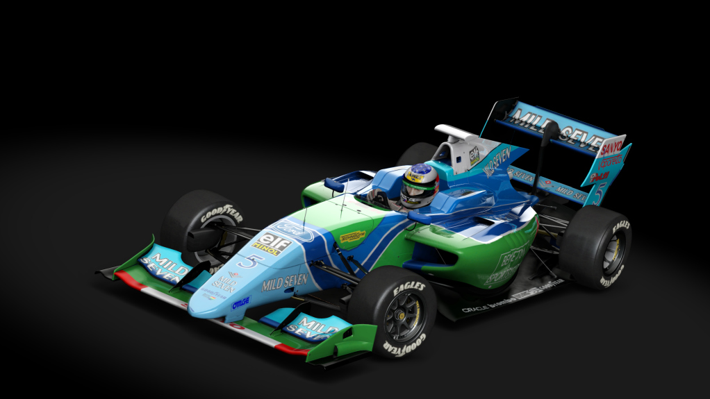 Formula RSS 3 V6, skin 05_beneton