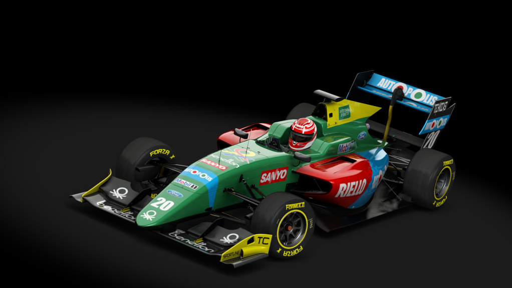 Formula RSS 3 V6, skin 20Benetton 20