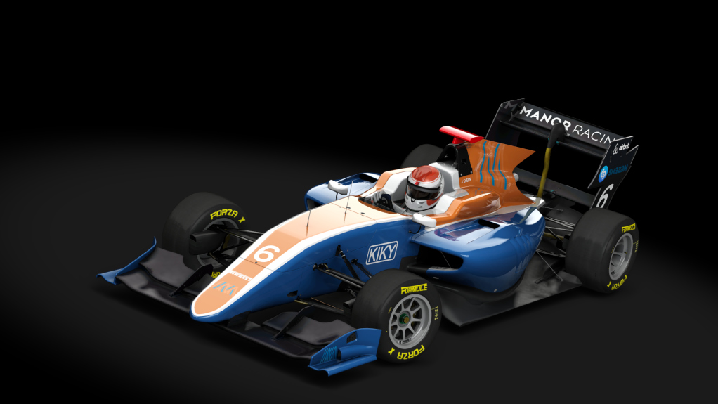 Formula RSS 3 V6, skin 6_Manor F3 Team