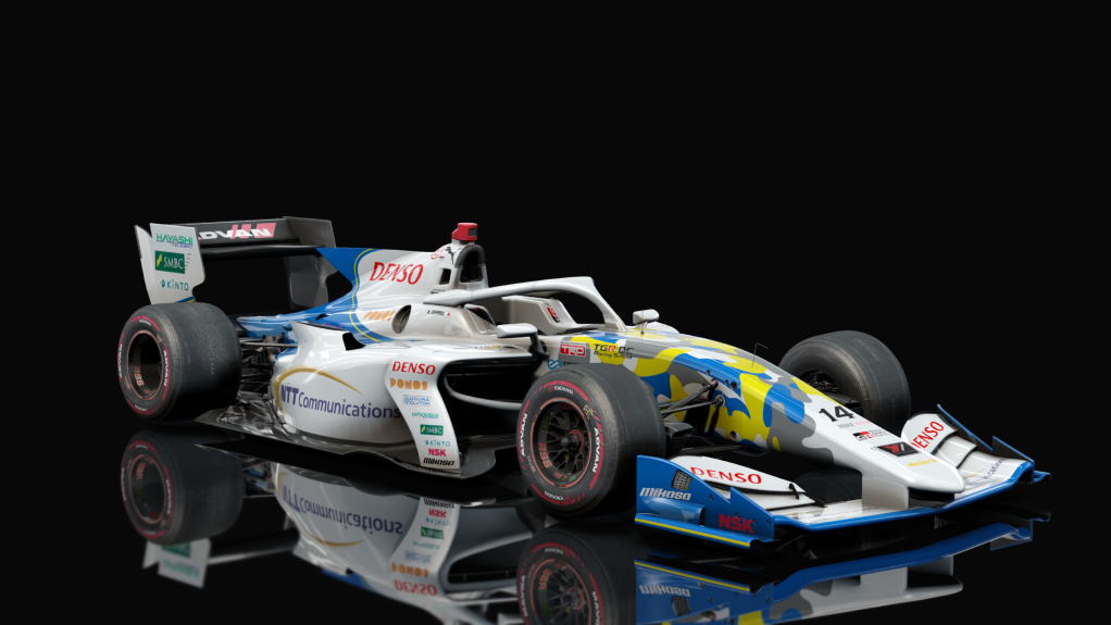 Formula RSS Supreme, skin 14 - NTT Communications Rookie Racing