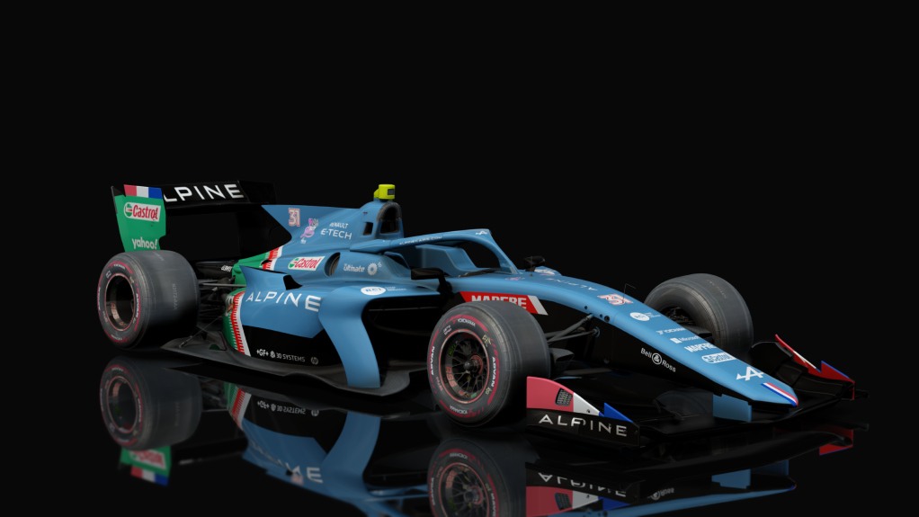 Formula RSS Supreme, skin Alpine SF Team-#31 24h