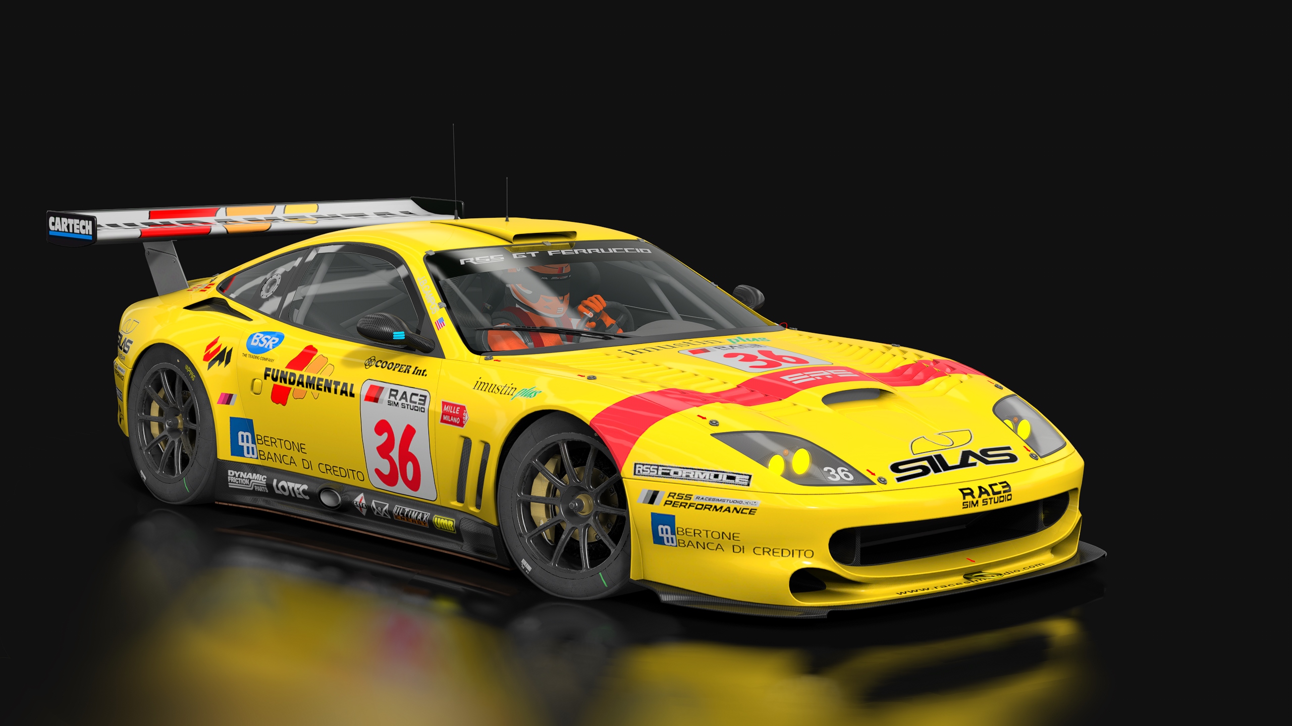 GT Ferruccio 55 V12, skin 36_fundamental_yellow_red