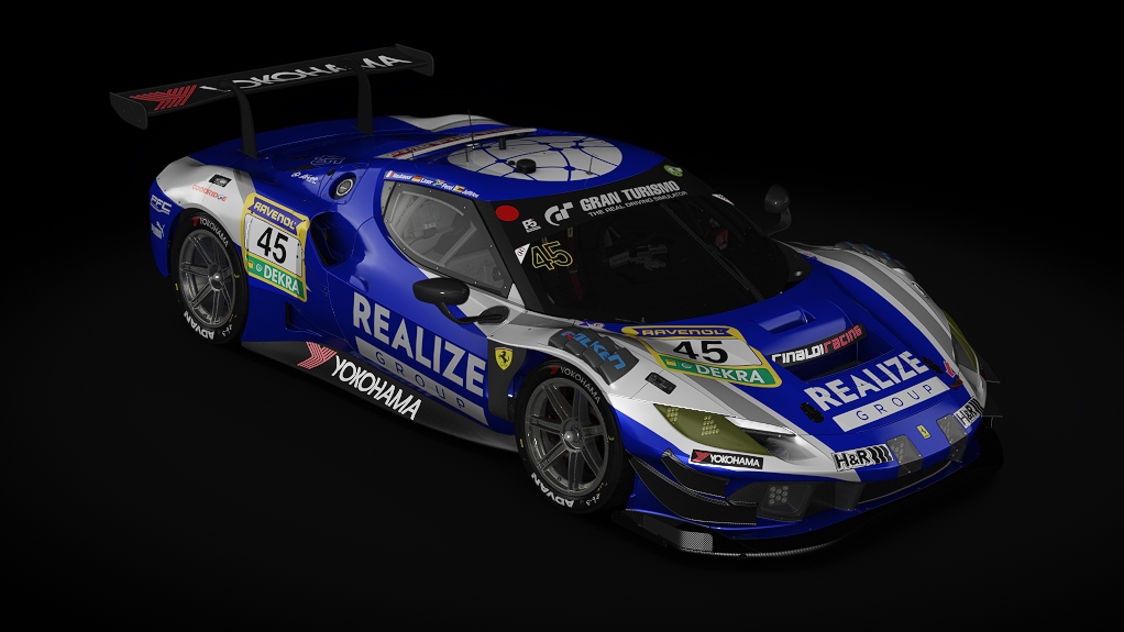 GT-M Furiano 96 V6, skin #45 Realize Kondo Racing with Rinaldi