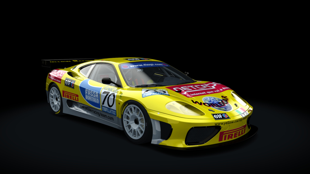 GT-N Ferruccio 36 V8, skin 70_YellowRacing