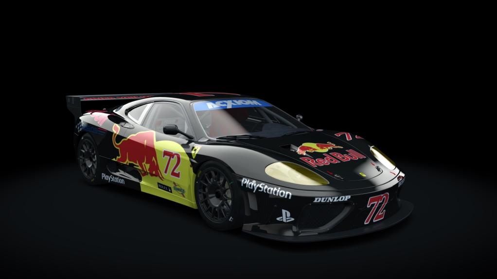 GT-N Ferruccio 36 V8, skin 72_RedBull_Black