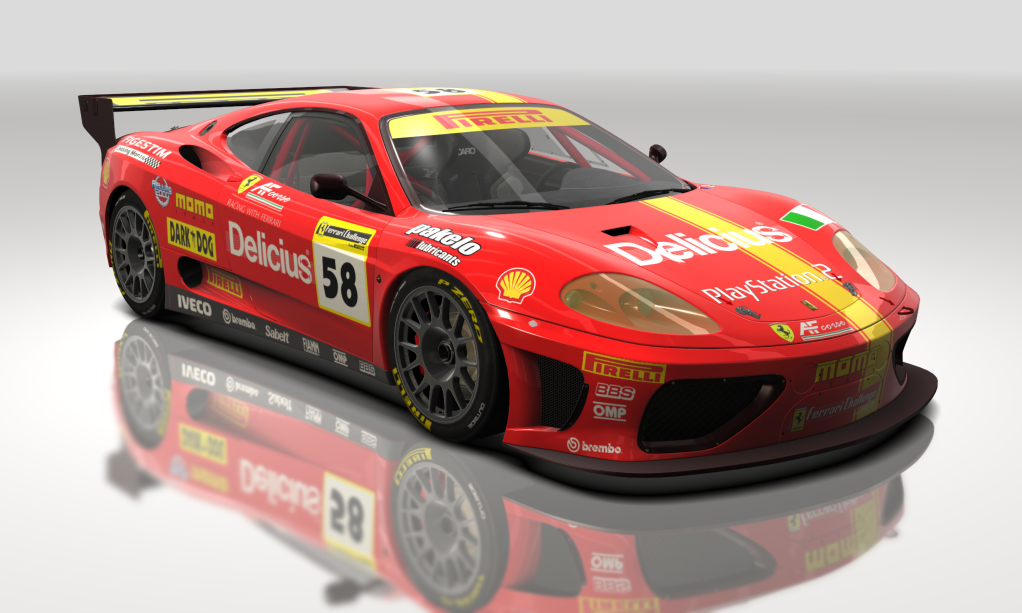 GT-N Ferruccio 36 V8, skin FC 58 AF Corse