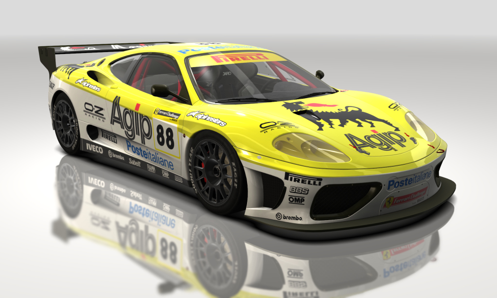 GT-N Ferruccio 36 V8, skin FC 88 AGIP