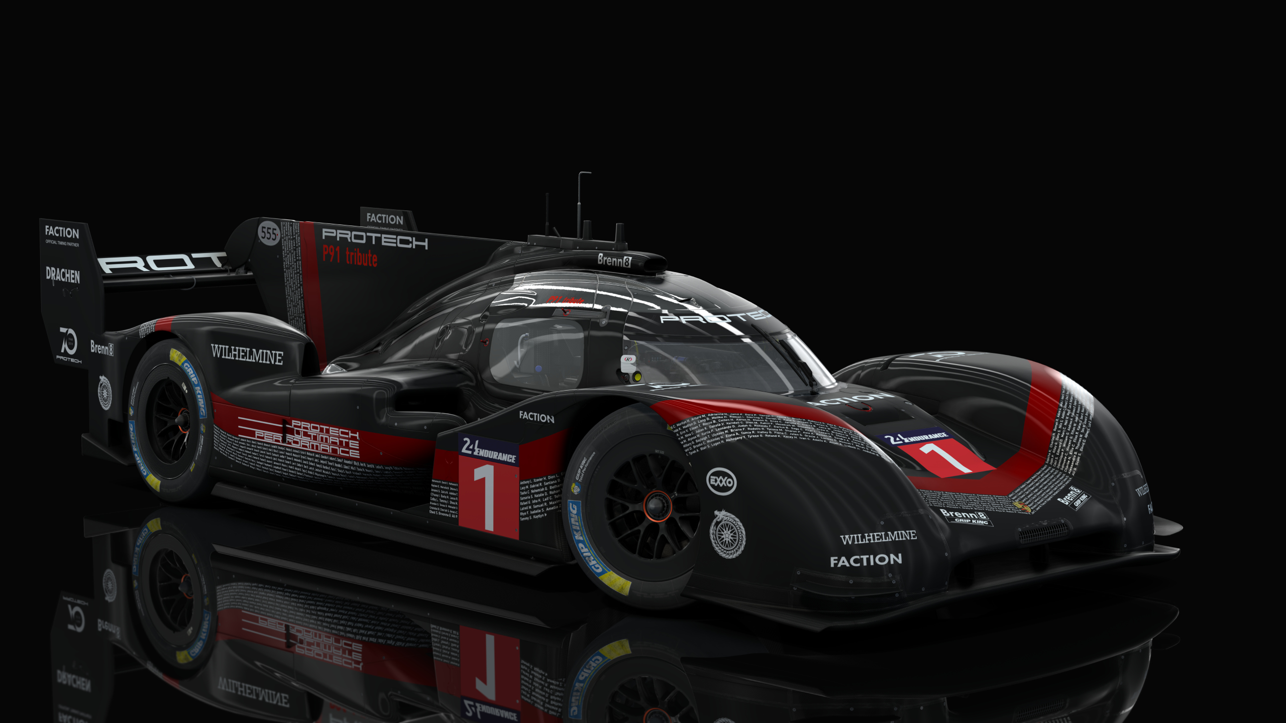 LMP1 Protech P91 Hybrid Evo, skin 02_black