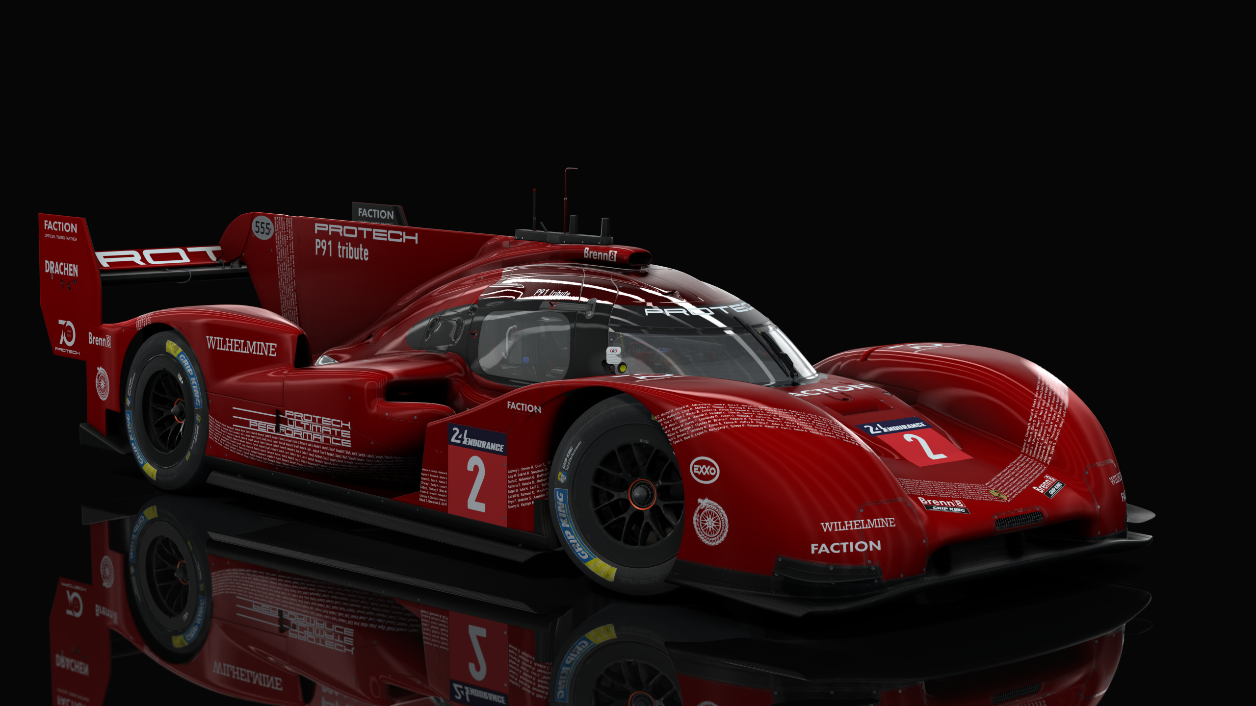 LMP1 Protech P91 Hybrid Evo, skin 03_red