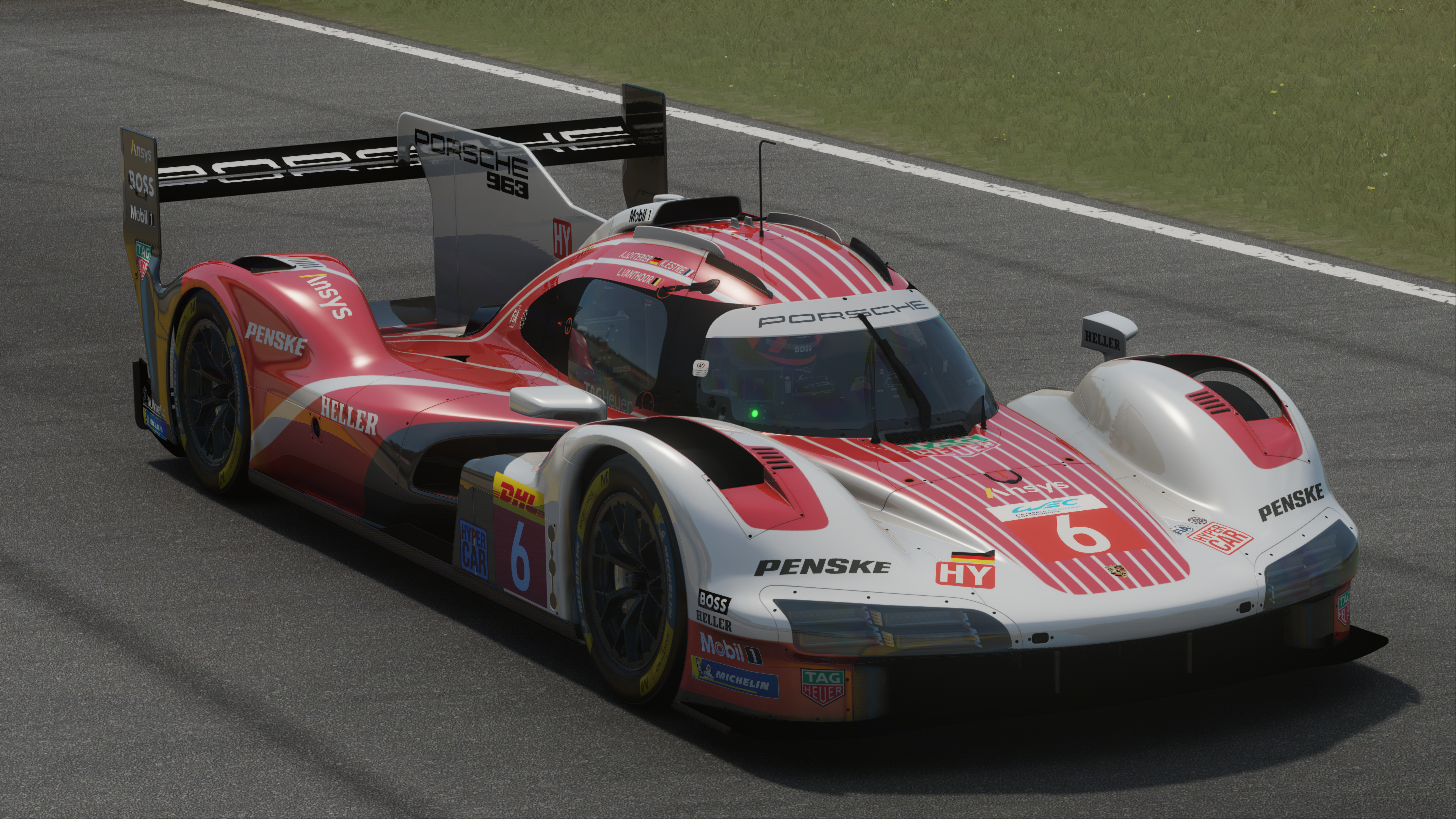 MP-H Protech P96 V8, skin #6 Porsche Penske WEC 2023