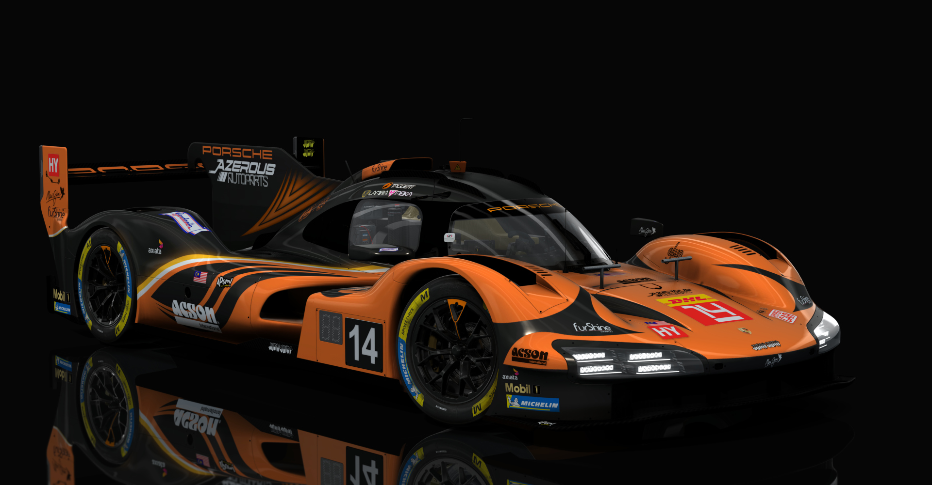 MP-H Protech P96 V8, skin YG_TagTeam_Porsche_14_WEC