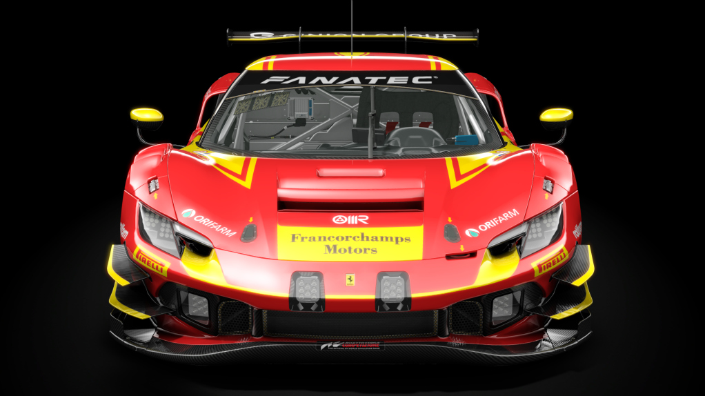 Ferrari 296 GT3, skin 2023_GTWC_71_AF Corse