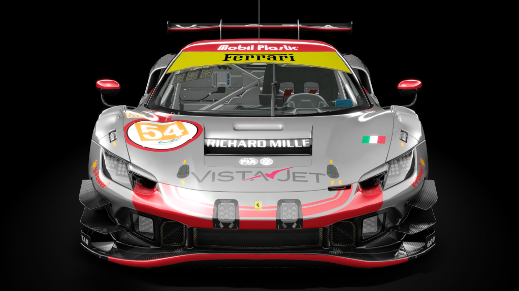 Ferrari 296 GT3, skin 2024_WEC_Vista_AF_Corse_54