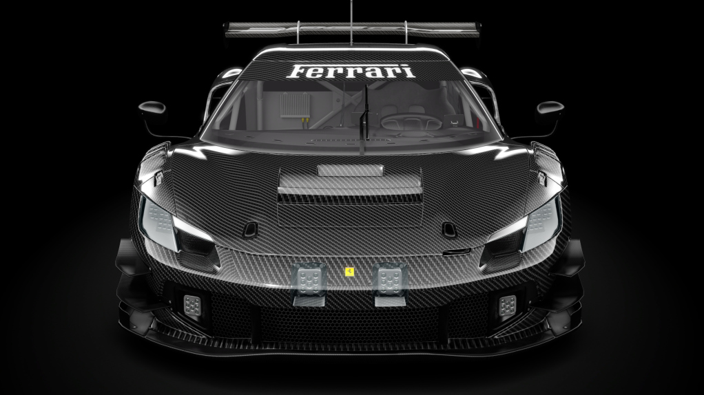 Ferrari 296 GT3, skin z_carbon