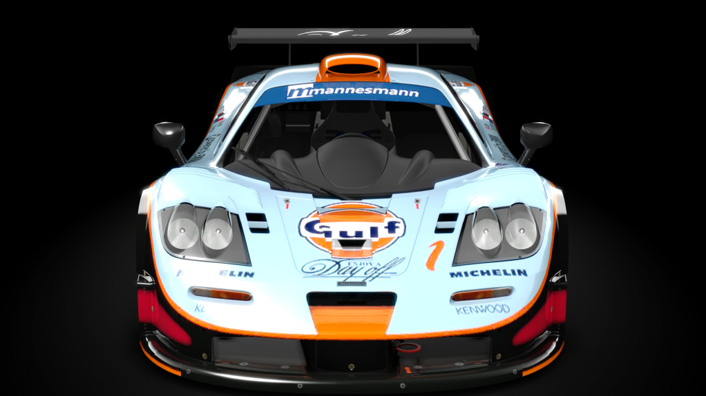 McLaren F1 GTR Longtail, skin 1