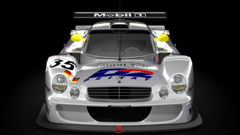 Mercedes-Benz CLK-LM, skin Le Mans 1998 35