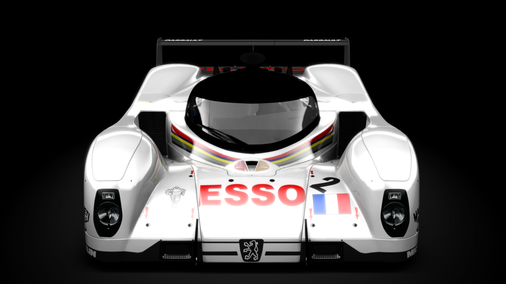 Peugeot 905B Evo, skin 2_TalbotSport_LM1993