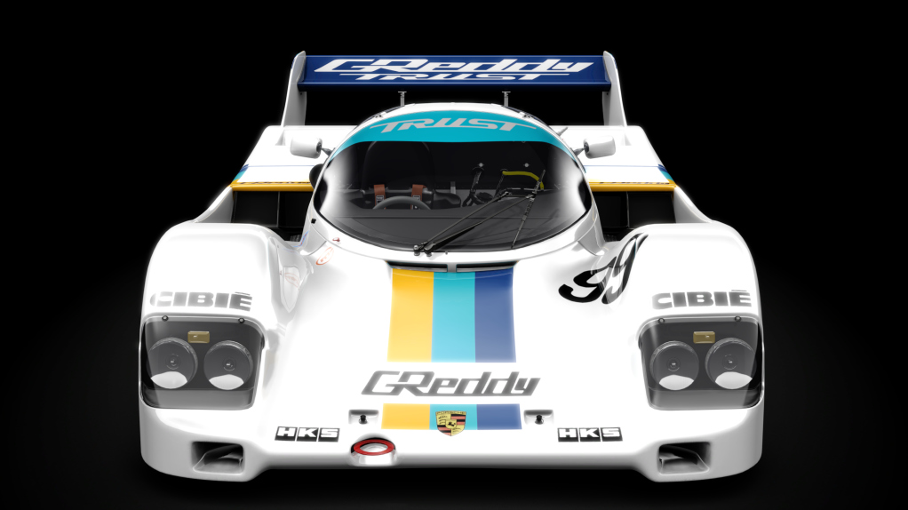 Porsche 962, skin Greddy