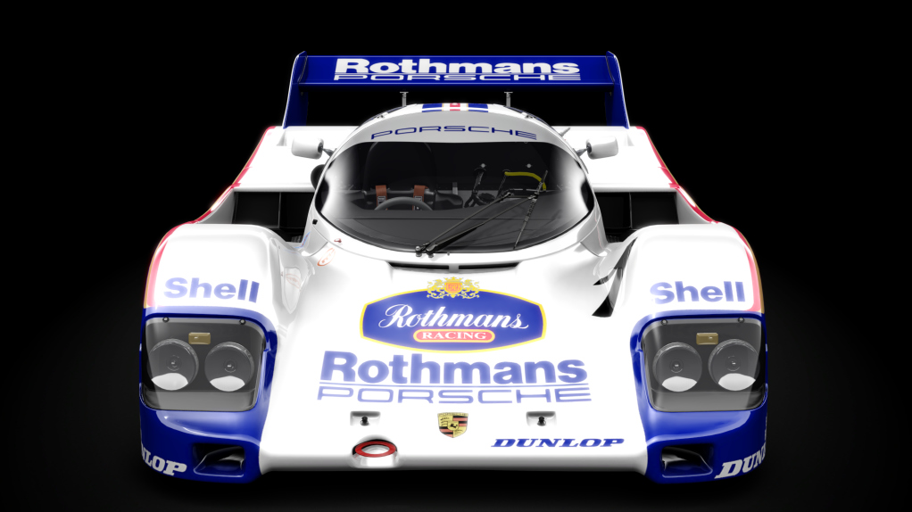 Porsche 962, skin Rothmans #1