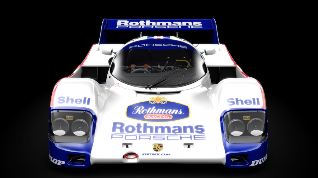 Porsche 962, skin Rothmans #23