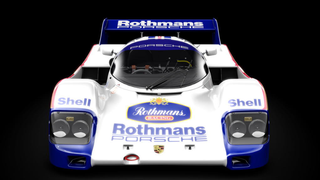 Porsche 962, skin rothmans #77