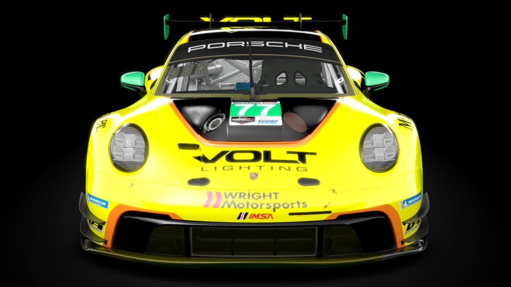 Porsche 992 GT3 R, skin #77_Wright_Motorsports