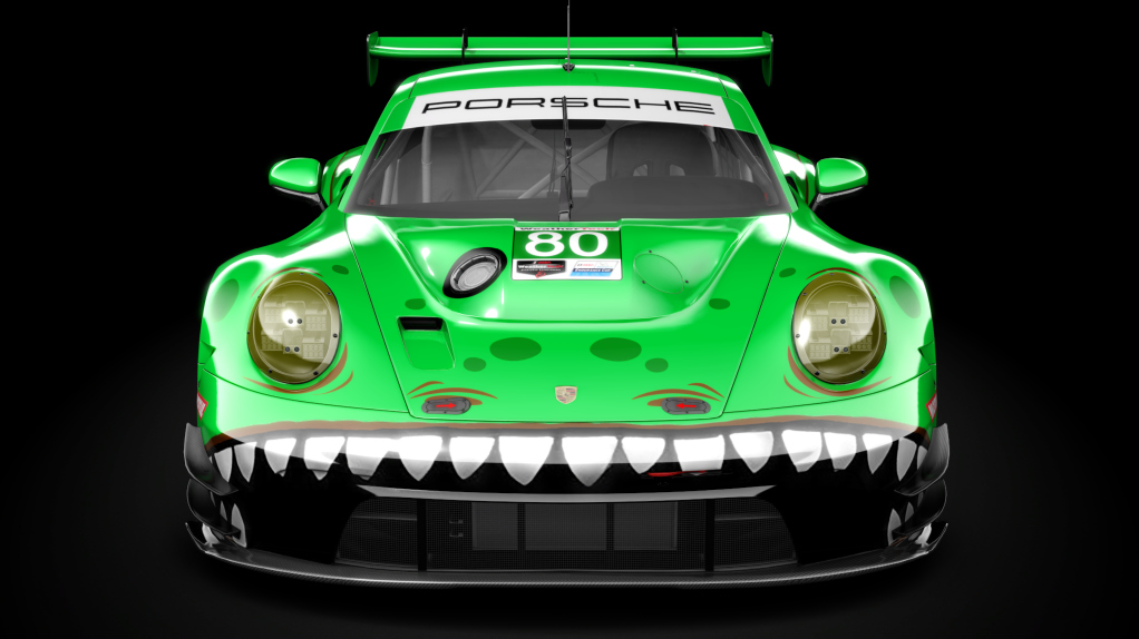 Porsche 992 GT3 R, skin #80 Rexy