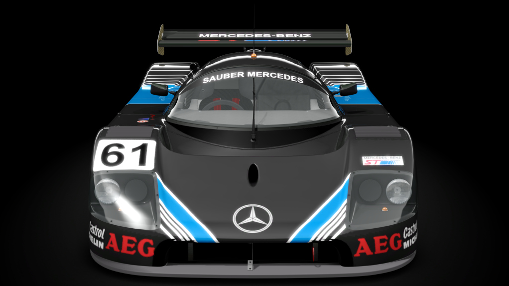 Sauber Mercedes C9, skin aeg_61