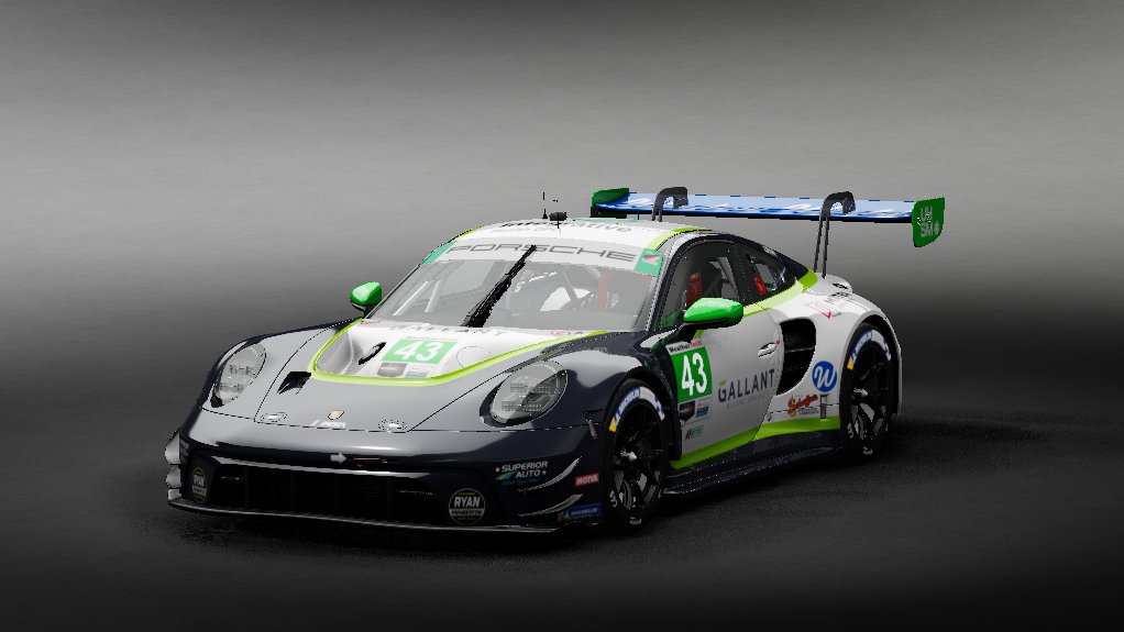 Darche 992 GT3-R 2023, skin 2024_IMSA_Andretti_Motorsport_43_Sebring