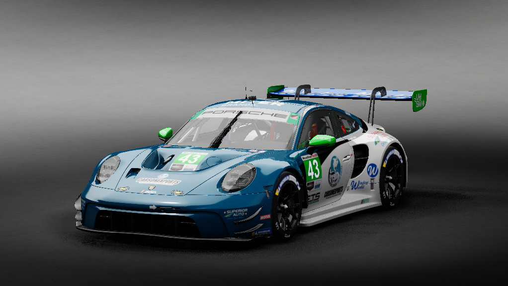 Darche 992 GT3-R 2023, skin 2024_IMSA_Andretti_Motorsport_43_indy