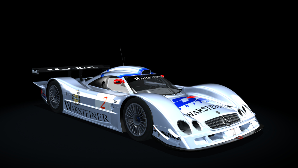 Mercedes-Benz CLR LM, skin 02 Warsteiner