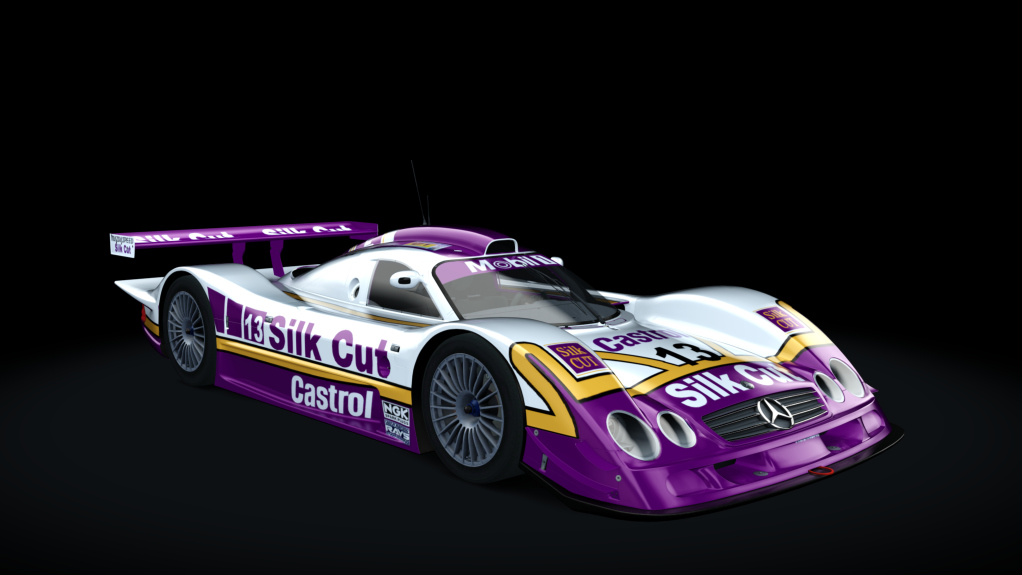 Mercedes-Benz CLR LM, skin 13_silk_cut