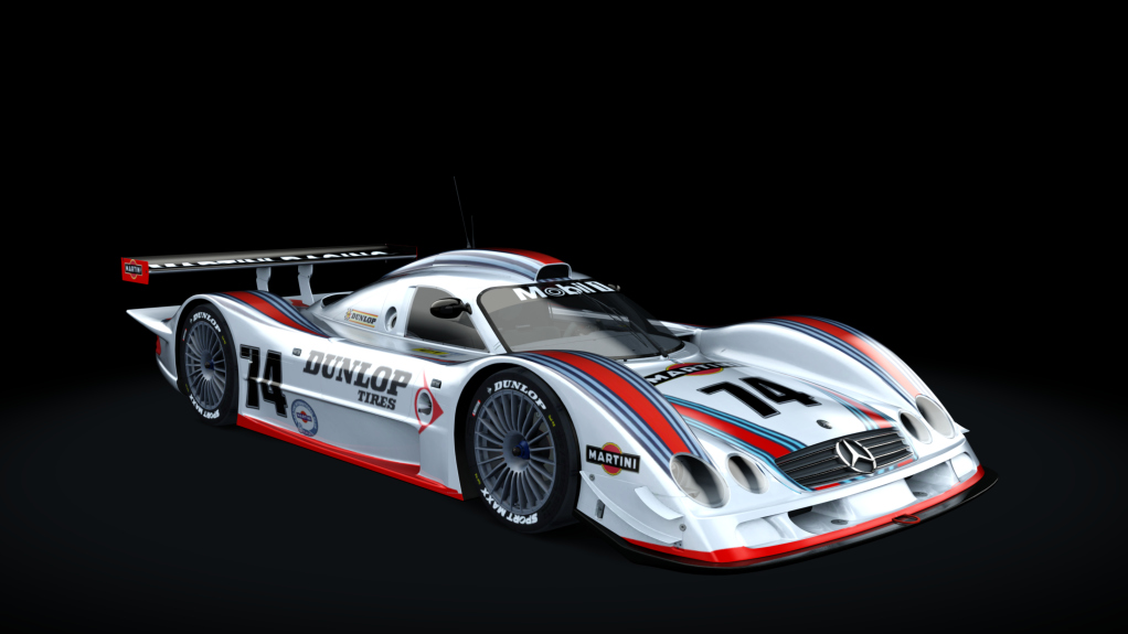 Mercedes-Benz CLR LM, skin 74_Karl74_MARTINI