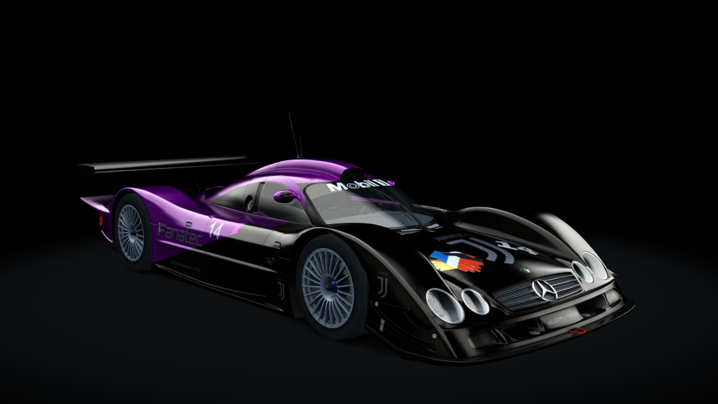 Mercedes-Benz CLR LM, skin Bruno