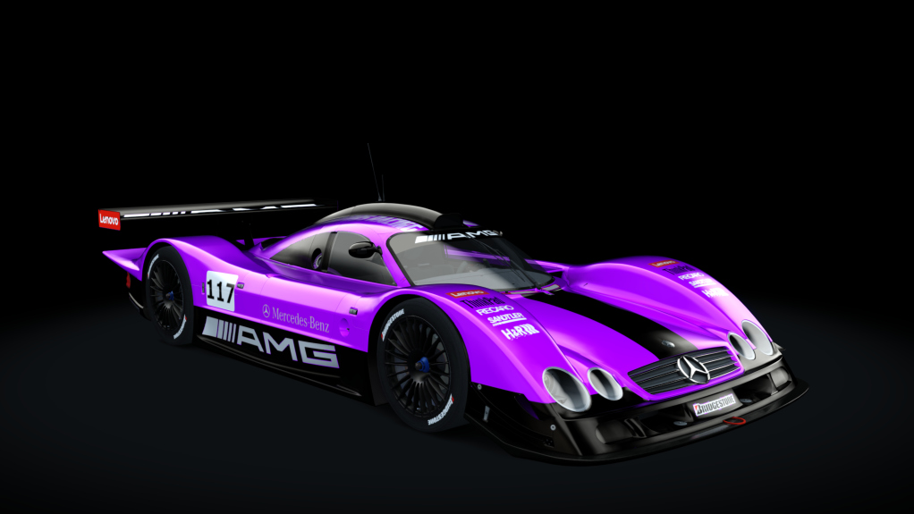 Mercedes-Benz CLR LM, skin DMR_117