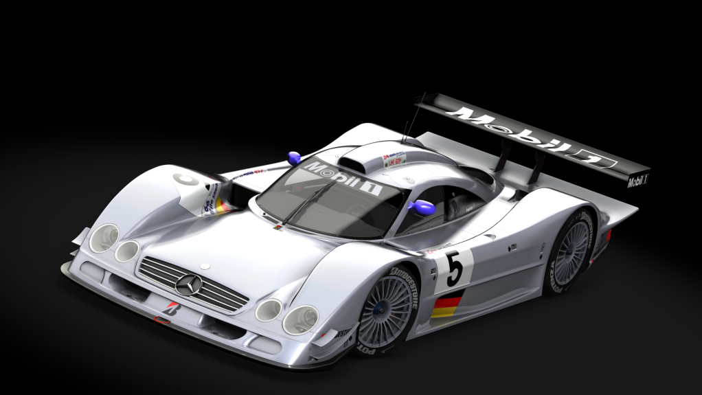 Mercedes-Benz CLR LM, skin Le Mans 1999 #5