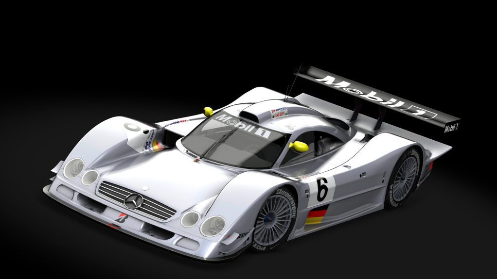 Mercedes-Benz CLR LM, skin Le Mans 1999 #6