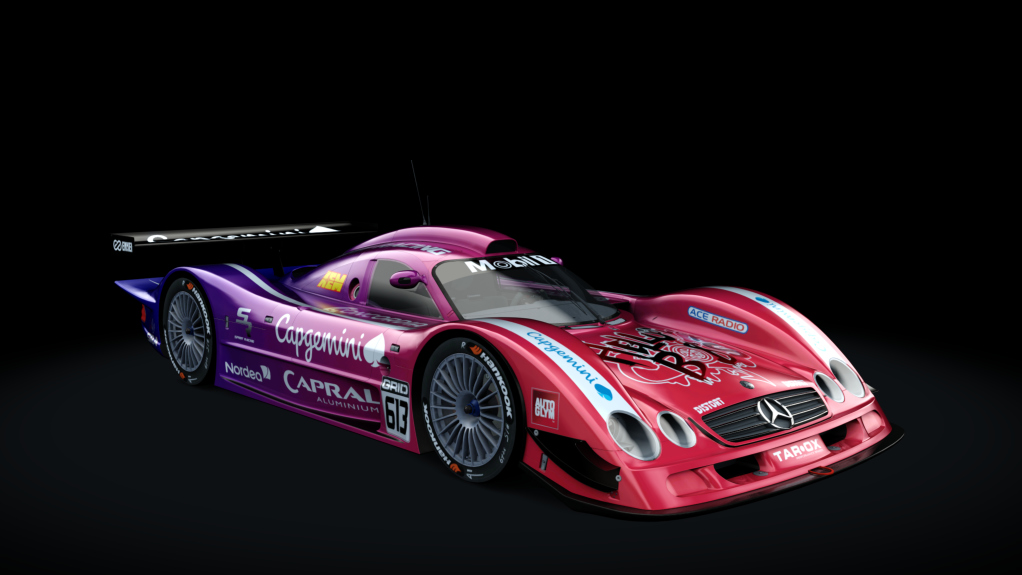 Mercedes-Benz CLR LM, skin Spirit Racing