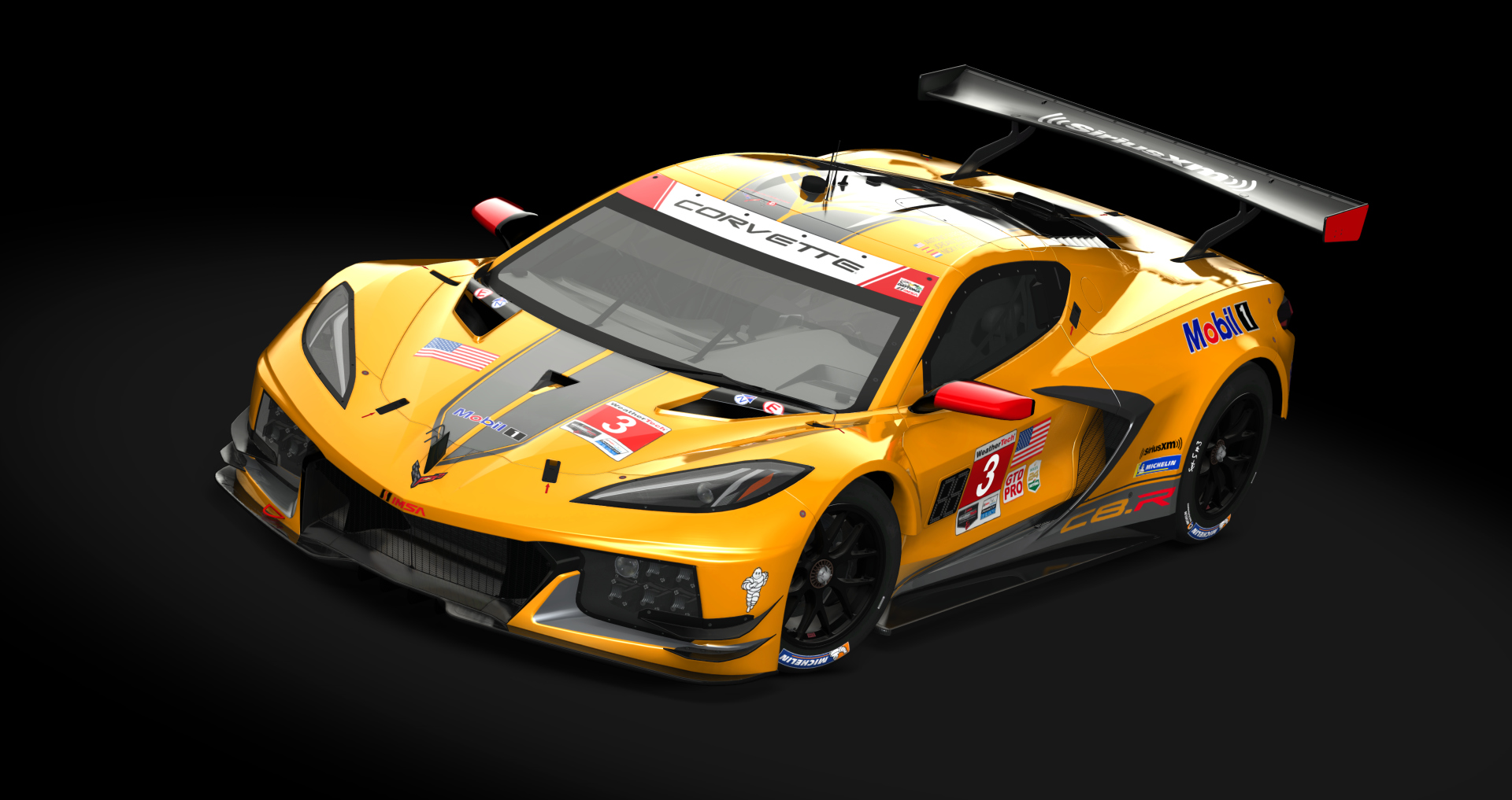 Michigan EGT, skin 2022 GTD Pro Corvette_Racing 3