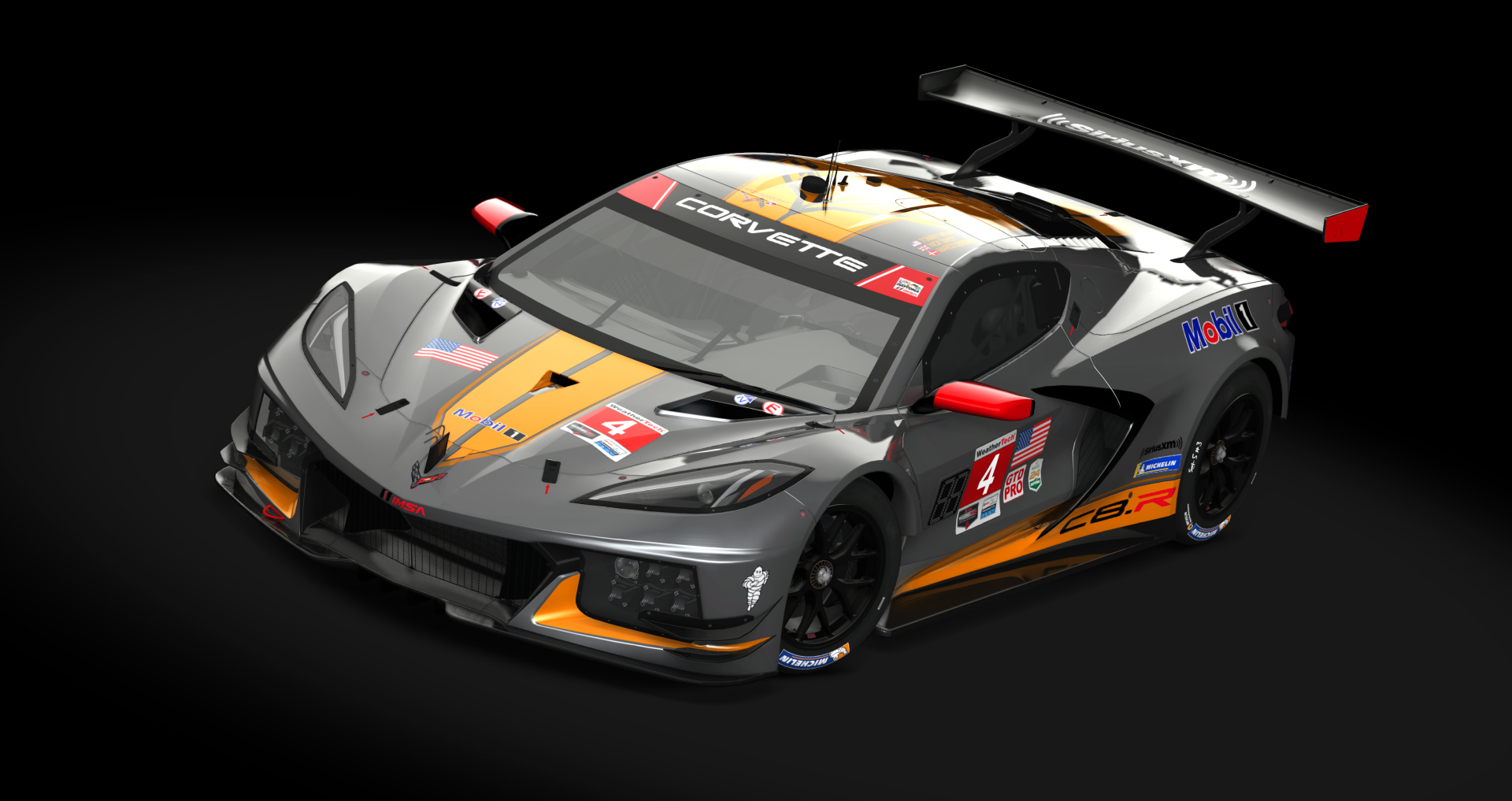 Michigan EGT, skin 2022 GTD Pro Corvette_Racing 4